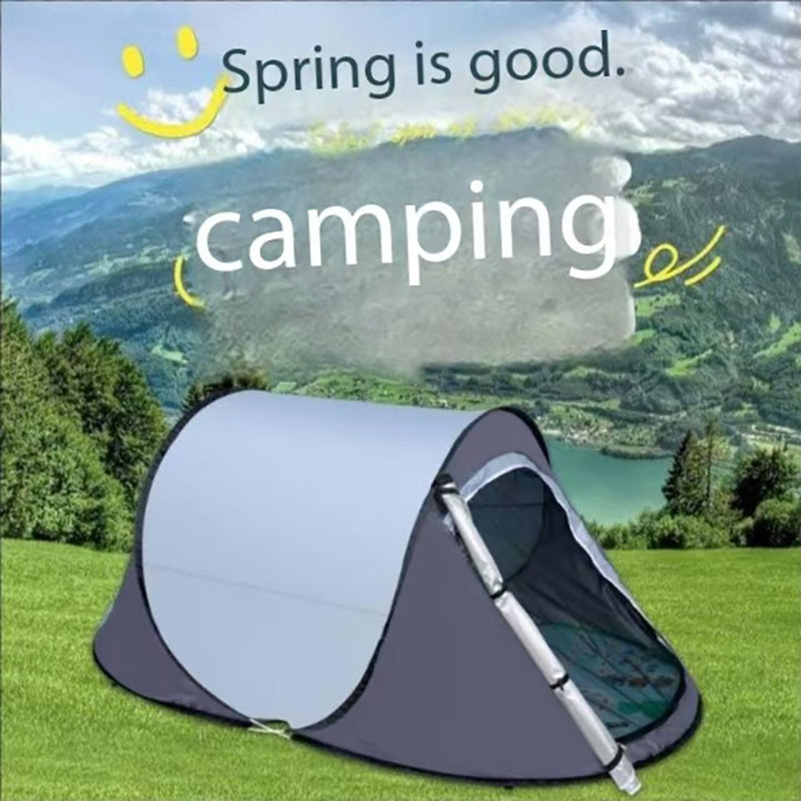 Automatic Open Camping Tent Windproof, Anti-Mosquito, Beach & Picnic Shelter