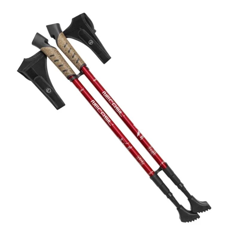 7075 Aluminum Alloy Telescopic Walking Poles