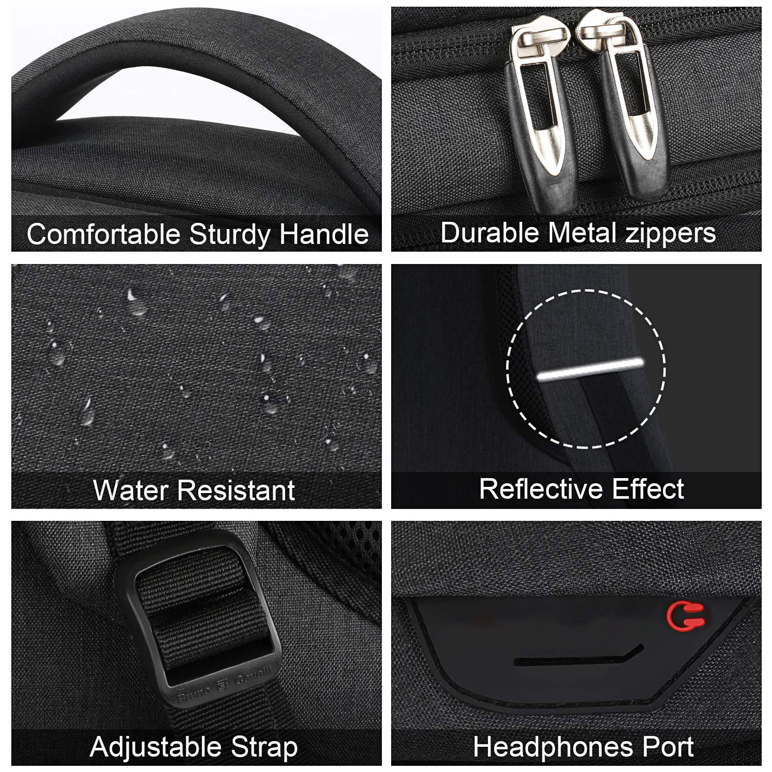 Waterproof Camera Backpack with Laptop Sleeve Large Capacity Travel Hiking Gear Bag