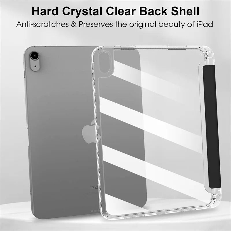 Magnetic iPad Case with Pencil Holder and Multi-Model Compatibility