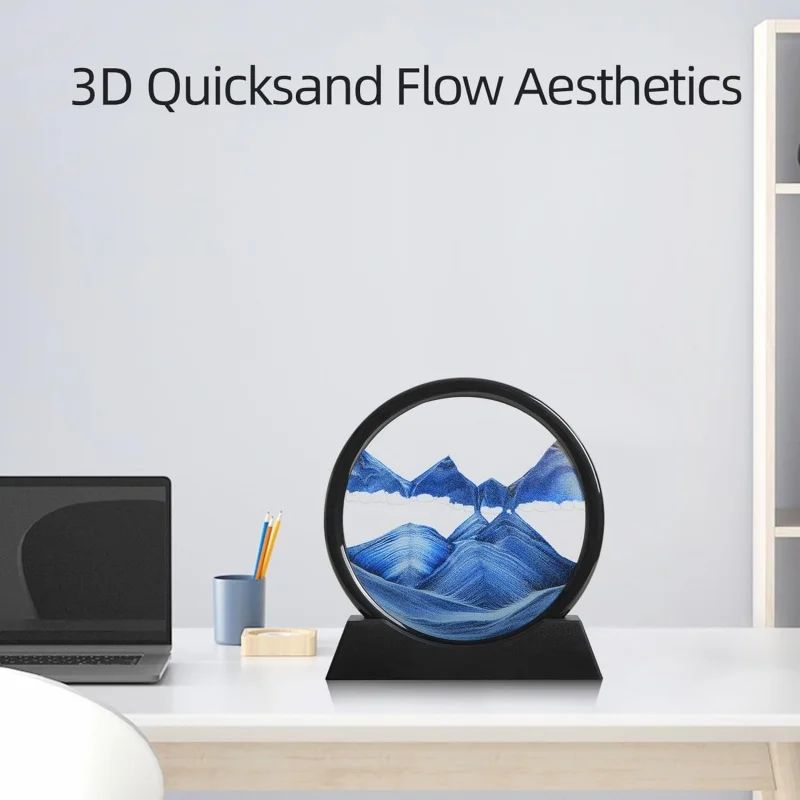 3D Moving Sandscape Craft Flowing Painting