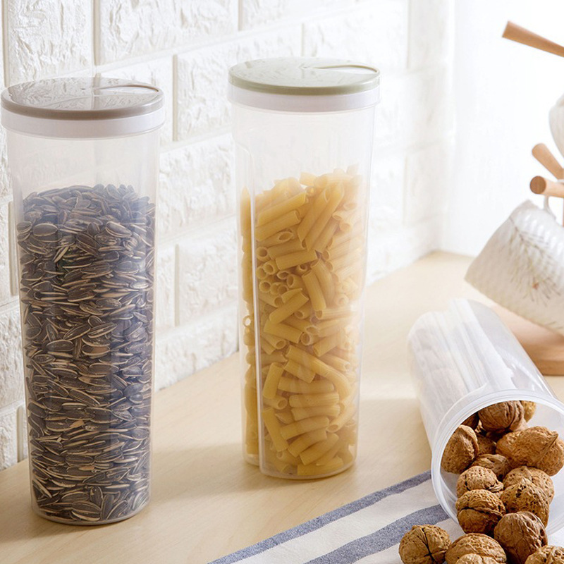 Leakproof Food Storage Box Sealed Containers for Cereal, Spaghetti, Noodles & Grains