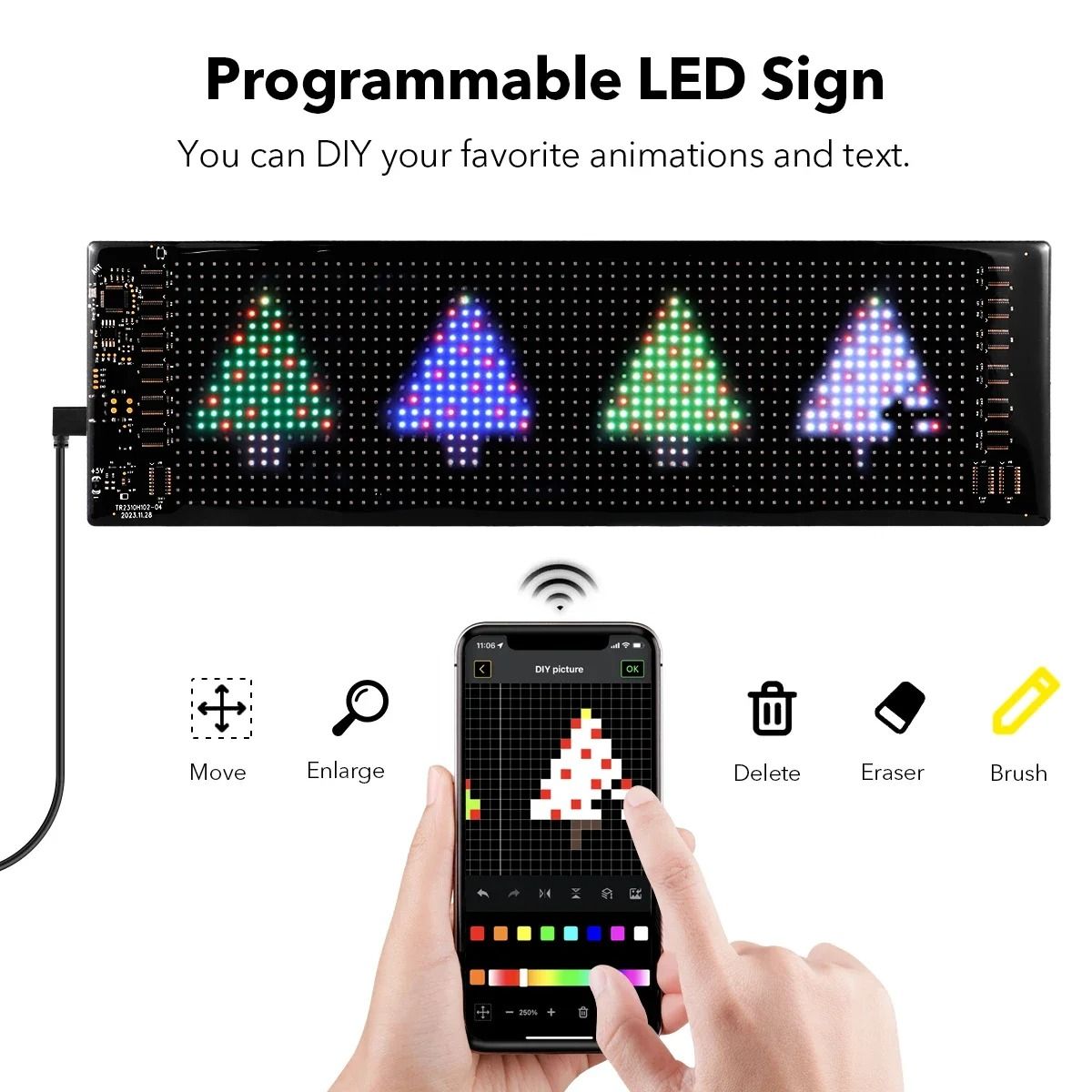 Dynamic Matrix Bluetooth LED Display