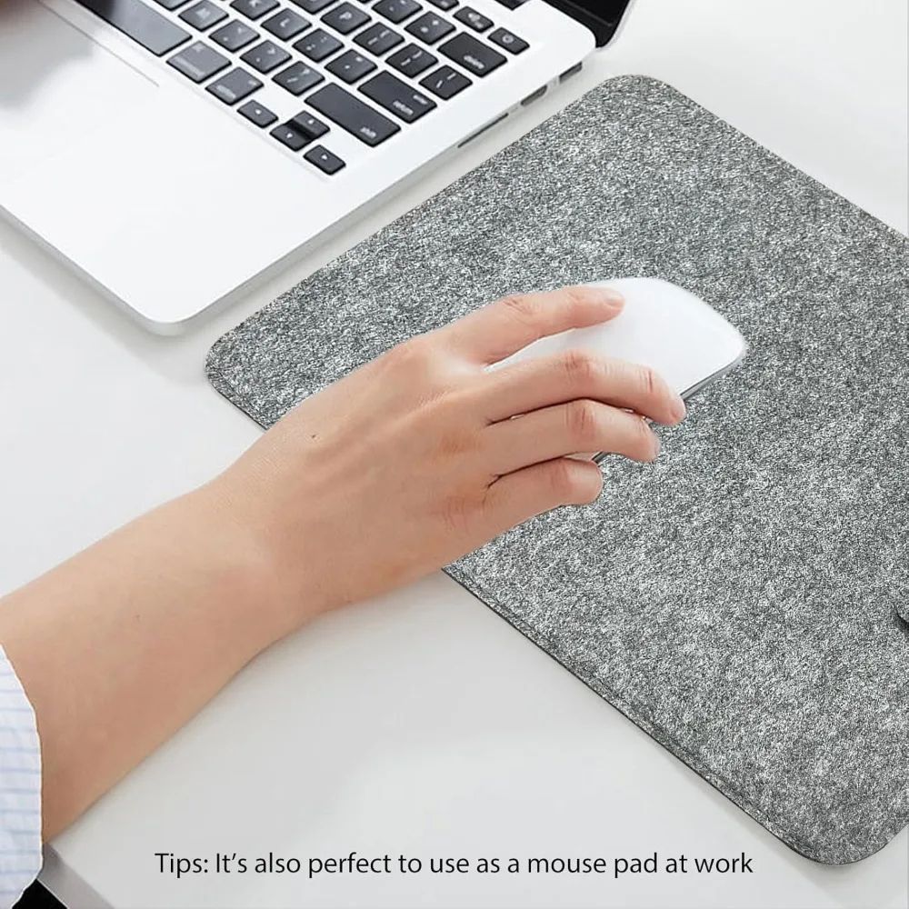 Felt Laptop Sleeve Case 15.6 Inch