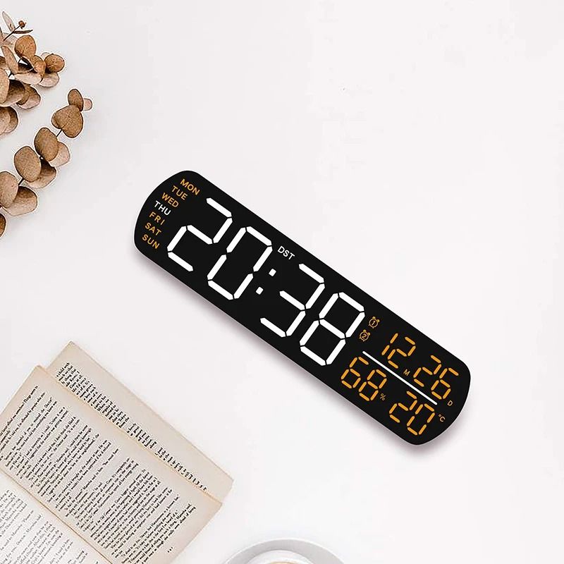 Wide-View Pro Digital Smart Clock The Ultimate All-in-One Desk Station