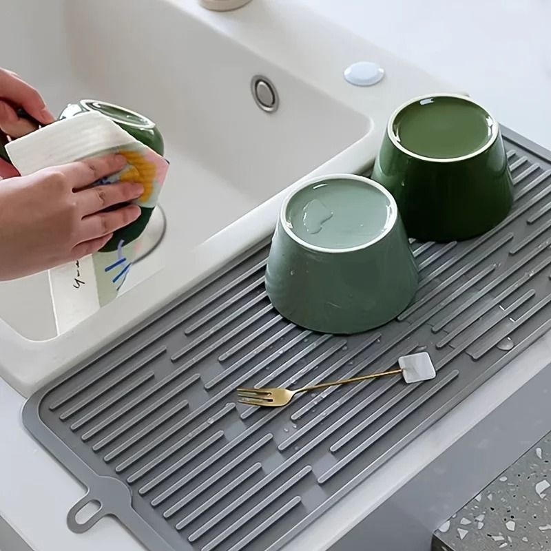 Silicone Roll-Up Dish Drying Mat