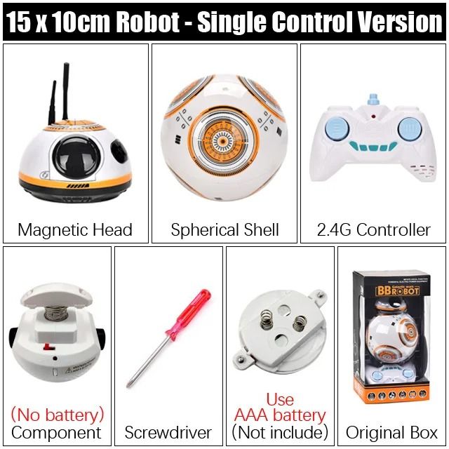 2.4G Intelligent RC Robot Car with Gesture Control and Sound Effects