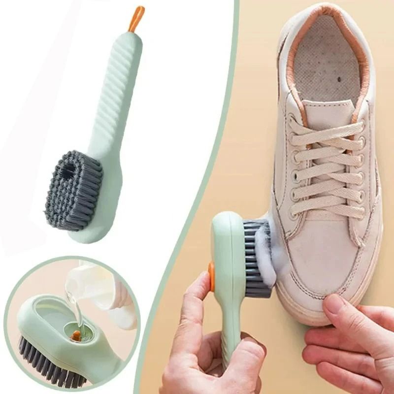 Automatic Liquid Dispensing Cleaning Brush