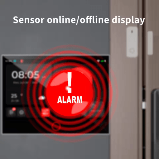 KERUI 4G + WiFi Smart Home Alarm System – 7 IPS Touchscreen Security Hub