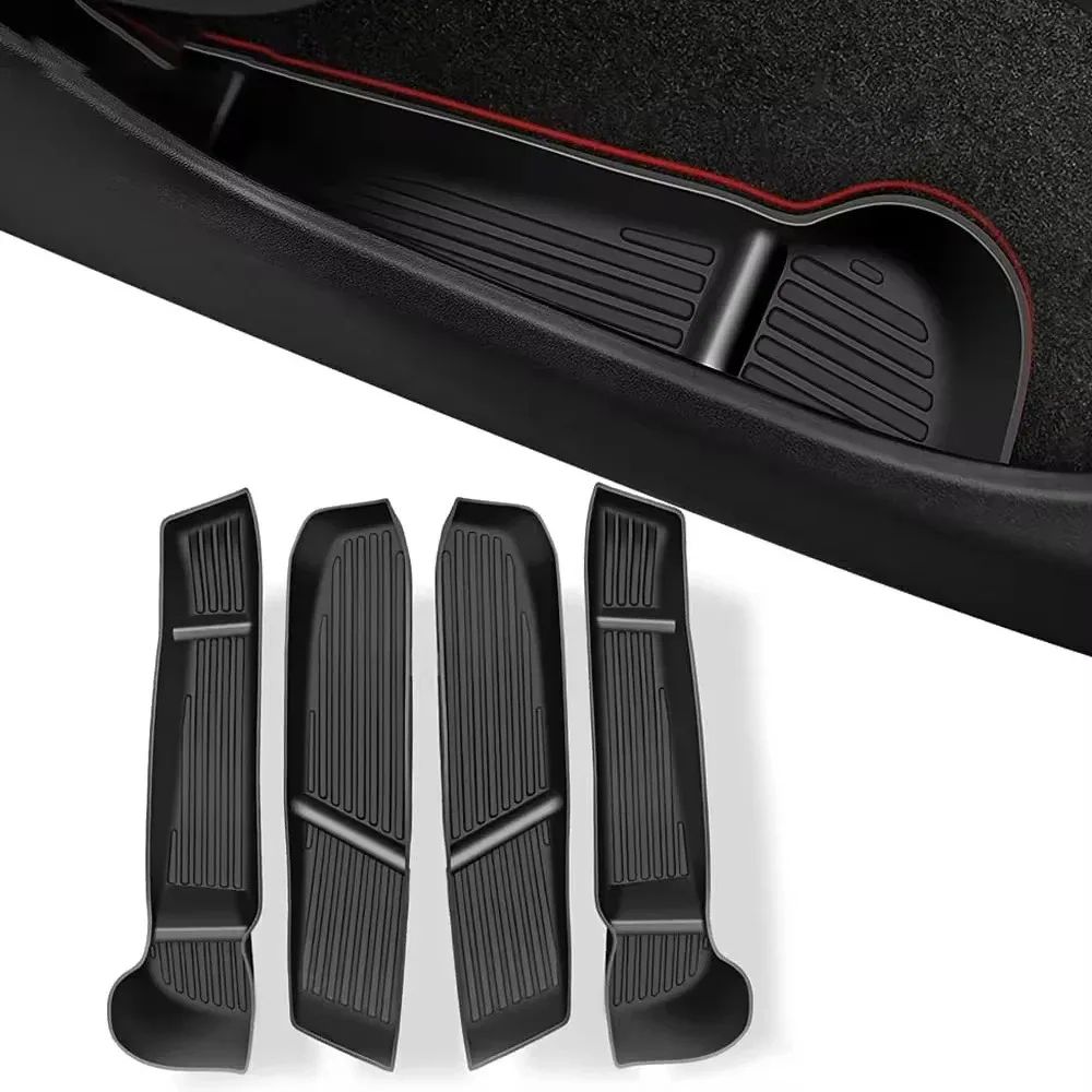 Tesla Model Y Juniper Door Handle Storage Box Set (Front & Rear) – Door Organizer Trays