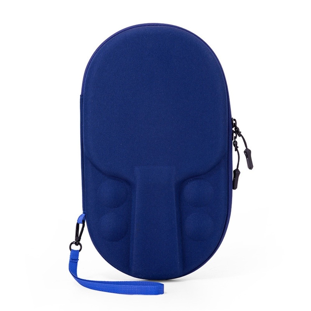 Waterproof Shockproof Ping Pong Case, New EVA Table Tennis Paddle Bag with Zip Pocket Protective Design