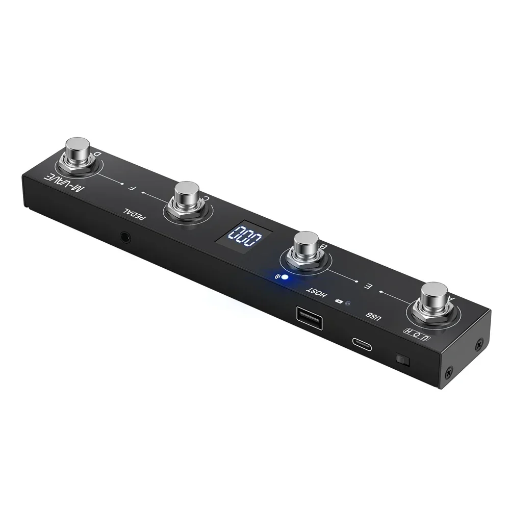 MIDI Foot Switch Controller, Keyboard Buttons, Page Turner, Host Interface