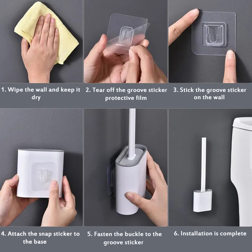 Silicone Flex Toilet Brush