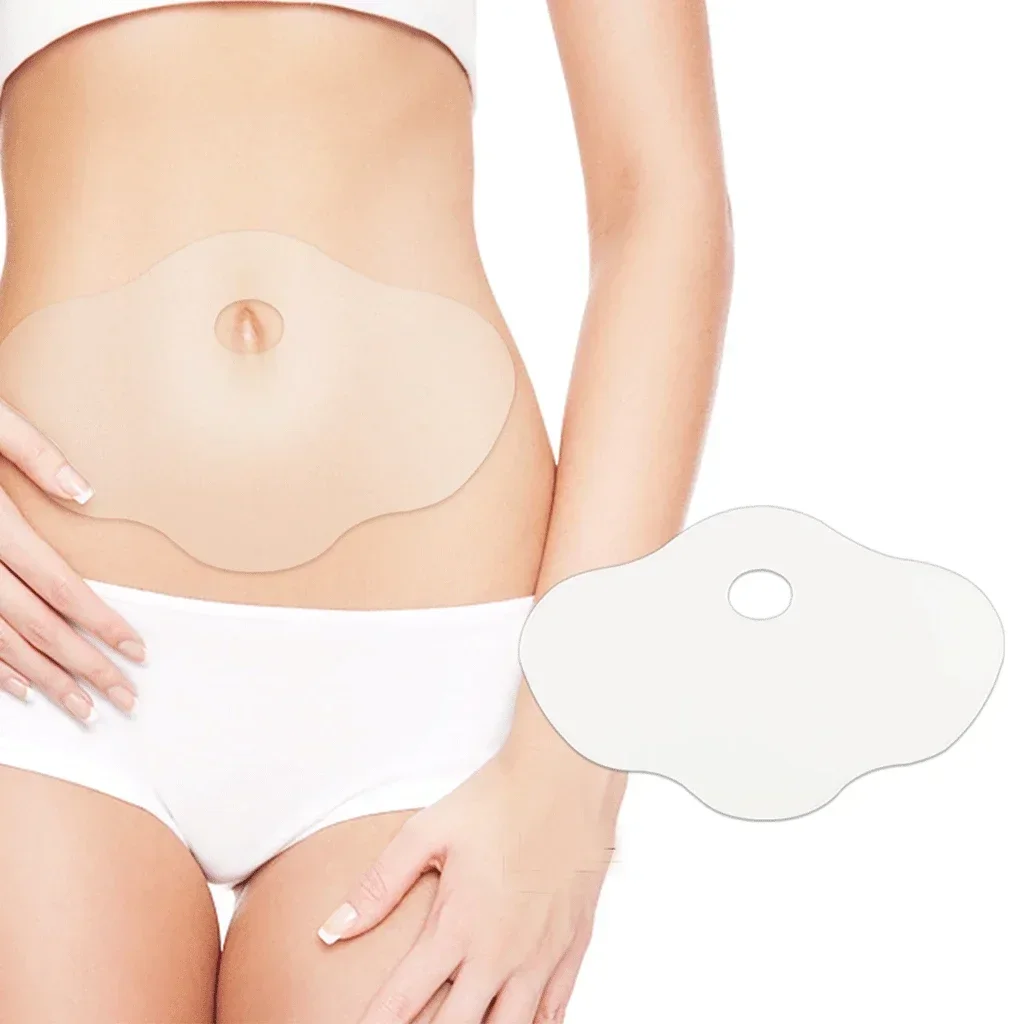 Reusable Belly Silicone Pad for Women, Anti Wrinkle Scar Stretch Marks Removal Abdomen Pads