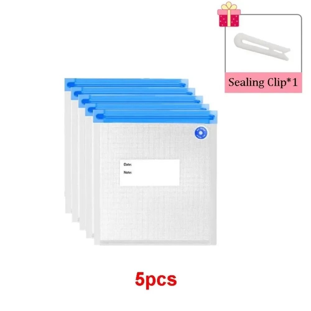 Nexus Vacuum Vault | Reusable Air-Valve Sealing Food Bags & Manual Preservation Pump