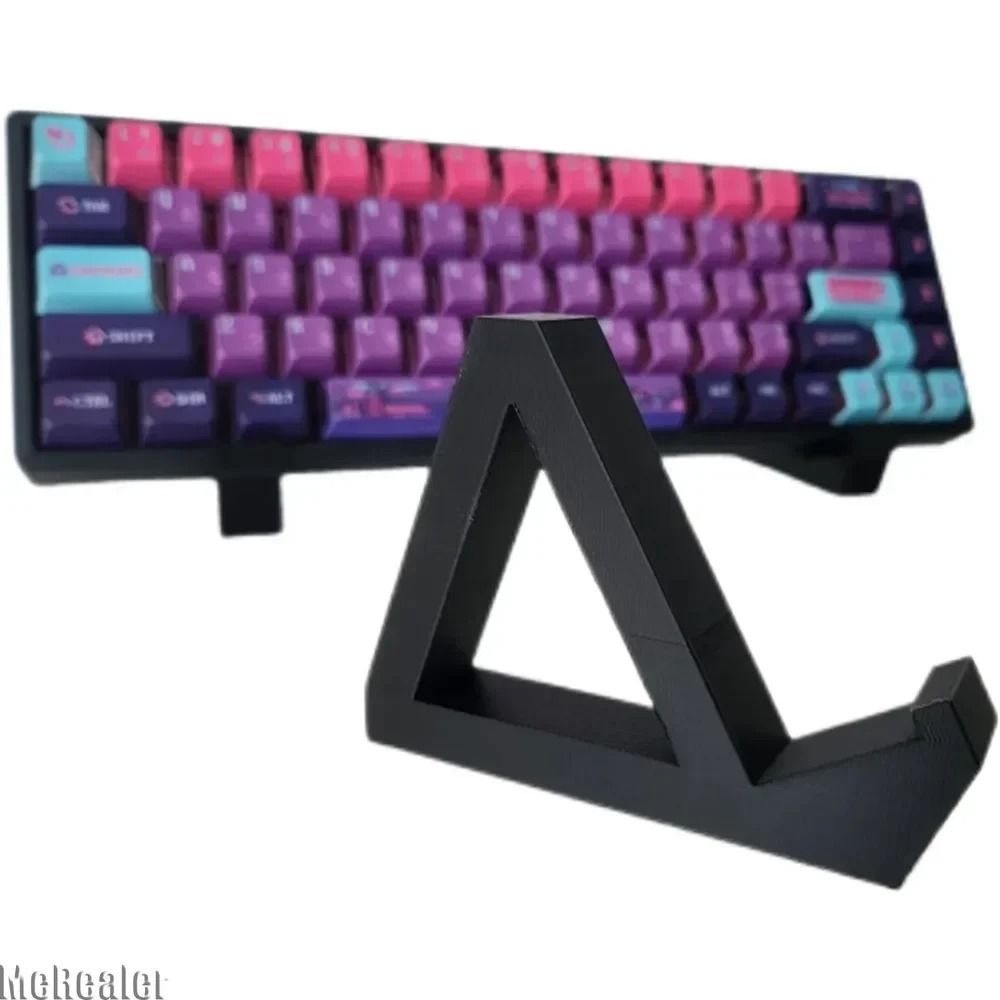 3D Printed Keyboard Display Stand – Mechanical Keyboard Rack – High-Yield Desktop Interaction Hub