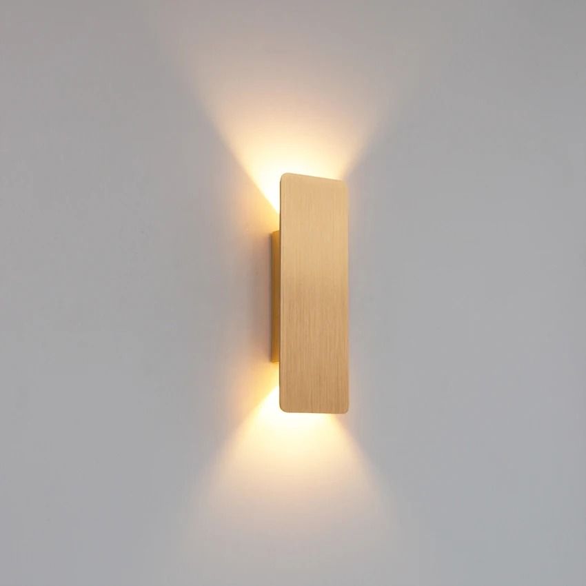 Modern LED Wall Lamp Indoor Bedroom Living Room AC85-265V Aluminum Fixture