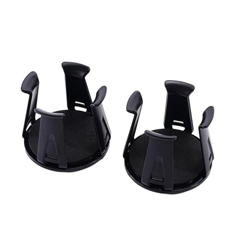 Compact Vertical Surface Adhesive Beverage Mount (2-Pack)