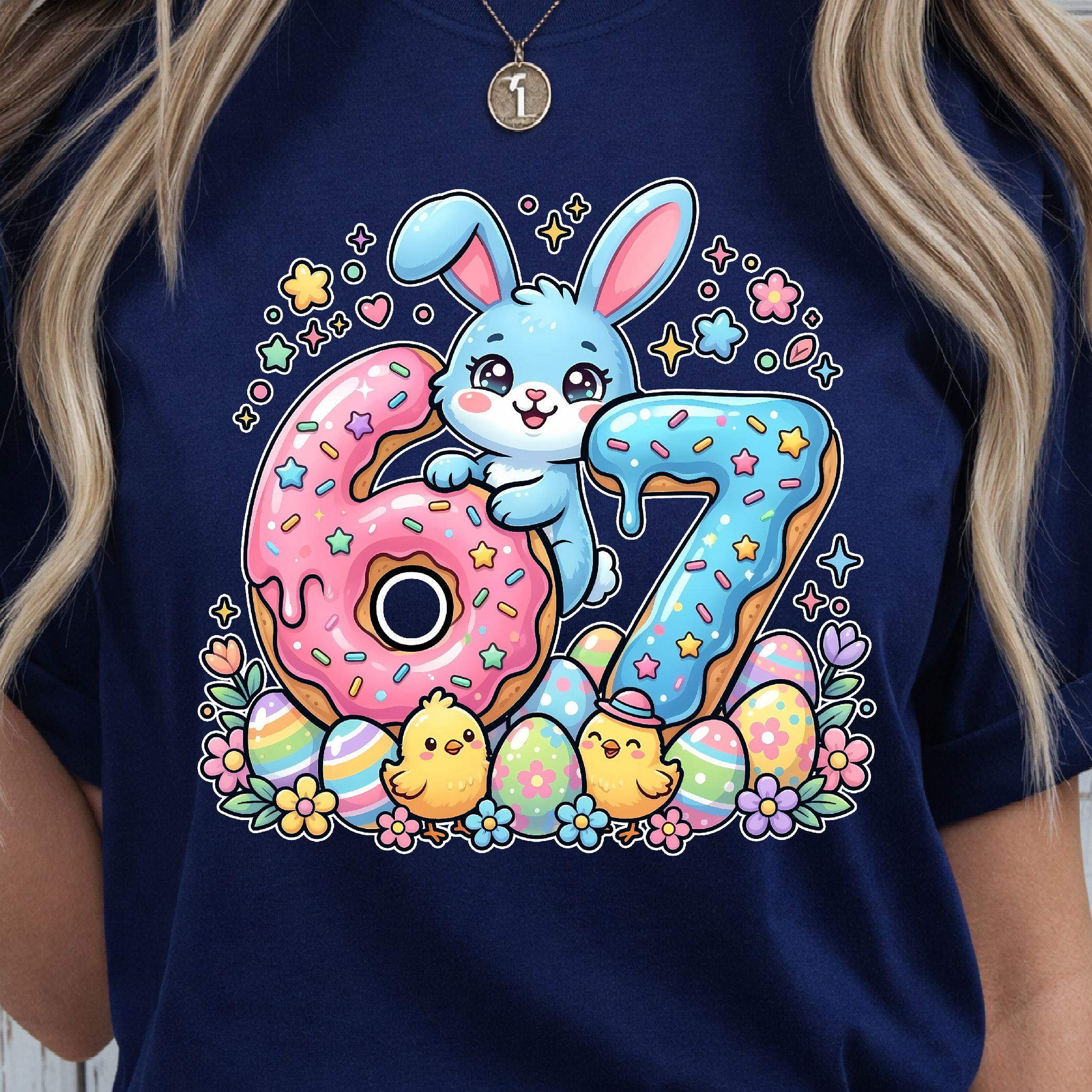 67 Donut T-Shirt, Funny Donut Lover Shirt, Sweet Treat Tee