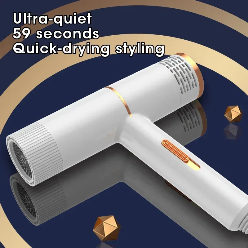 Strong Wind Professional Hair Dryer, Salon Dryer, Hot Air and Cold Air Wind, Negative Ionic Hammer Blower Dry.