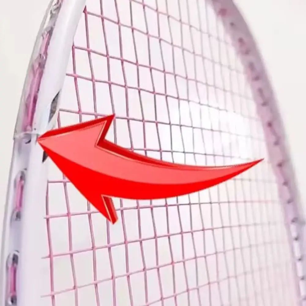Invisible Transparent racket edge tape - Self-Adhesive Racket Frame Protector for Badminton & Tennis