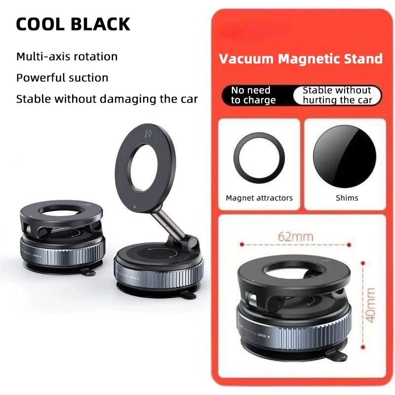 K007 Magnetic Phone Holder Three Axis Rotation