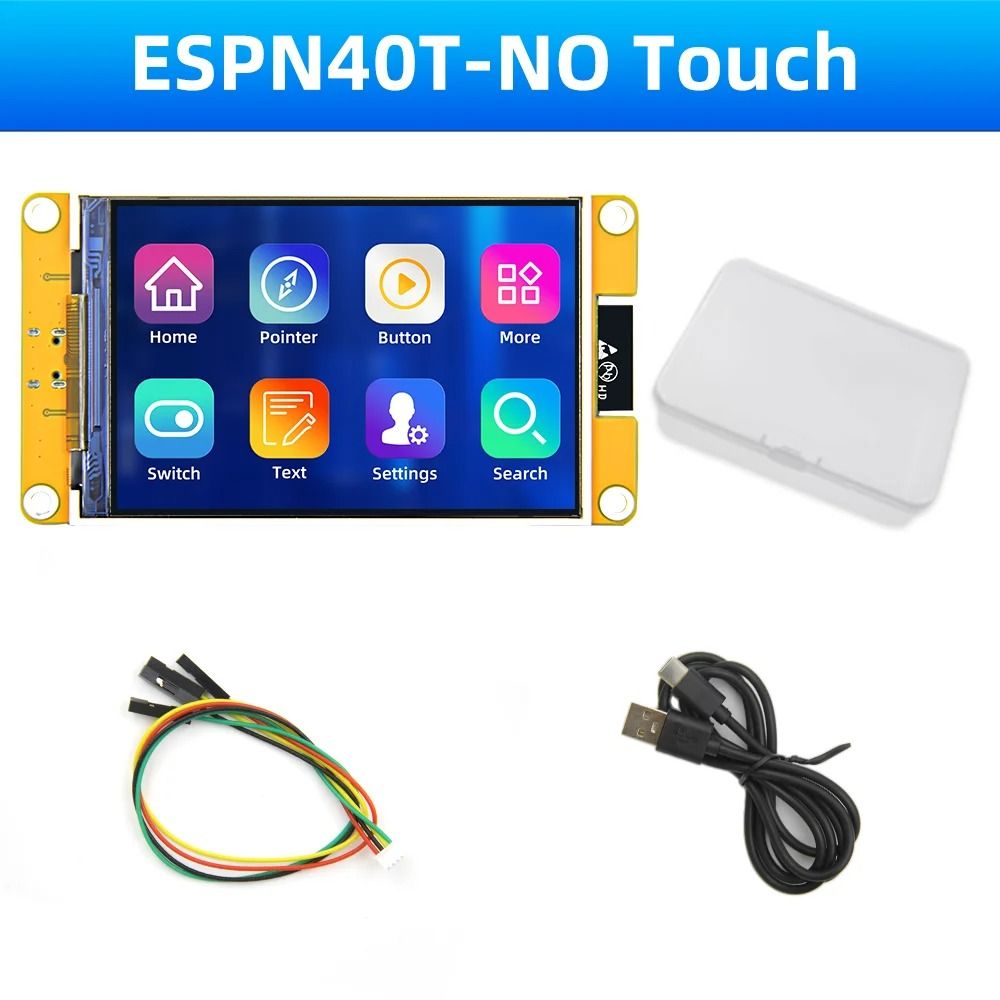 ESP32 Arduino LVGL WiFi Bluetooth Development Board with 240x320 TFT Touch Display