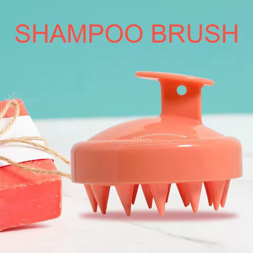 Silicone Spa Scalp Massager Brush – Ergonomic Deep-Clean Shampoo Comb & Scalp Massage Tool