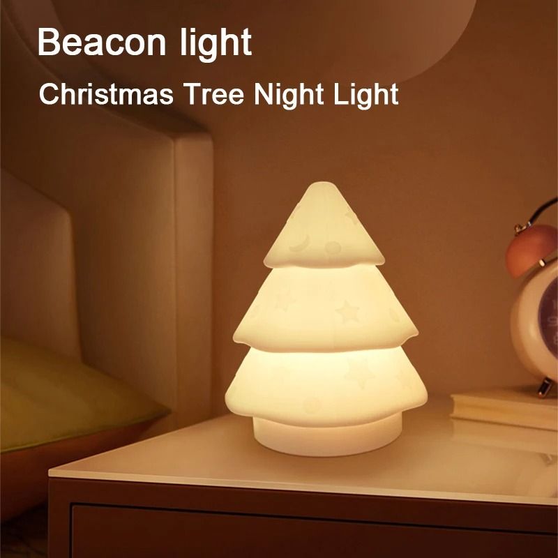 Christmas Tree Silicone Atmosphere Night Light