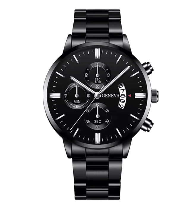Stainless Steel Luxury Quartz Watch