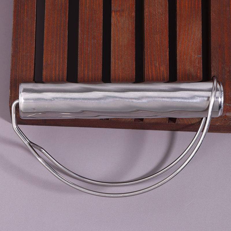 Stainless Steel Vegetable Carrier, Handheld Plastic Bag Holder, Easy to Use Storage for Home, Office Utility Item