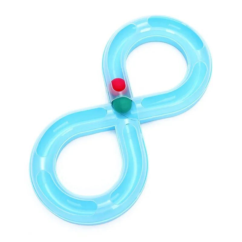 Interactive Cat Toy Turntable - Teasing Stick Tunnel Set