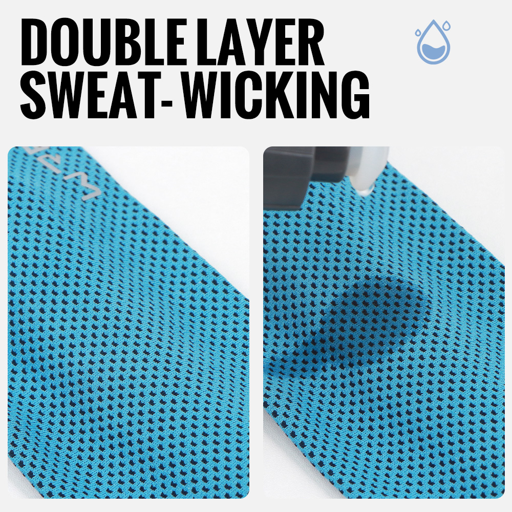 Summer Sport Headband, Breathable Fitness Sweatband, Non-Slip Elastic Tenni Headband, Sweat Wicking Hairband for Running