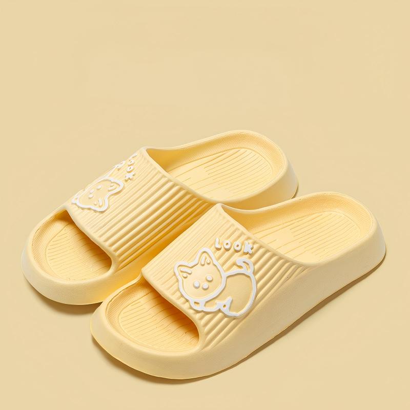 Non-Slip Women's Slippers, Thick-Soled Sandal Slippers, Bathroom Bathing, Summer Outer Wear