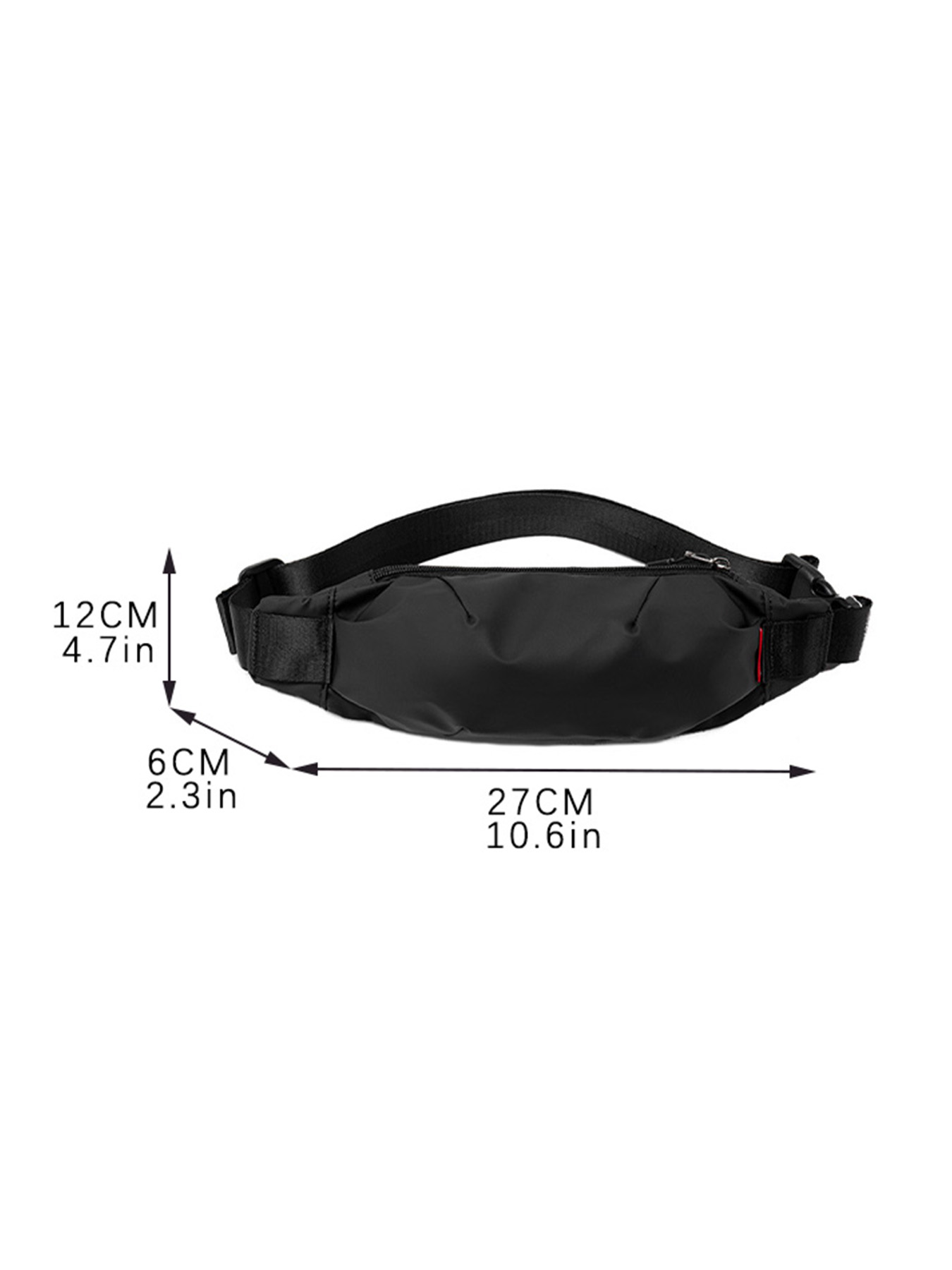 Mens Outdoor Sports Fanny Pack Stylish Cycling Running & Travel Waist Bag with Phone Pouch