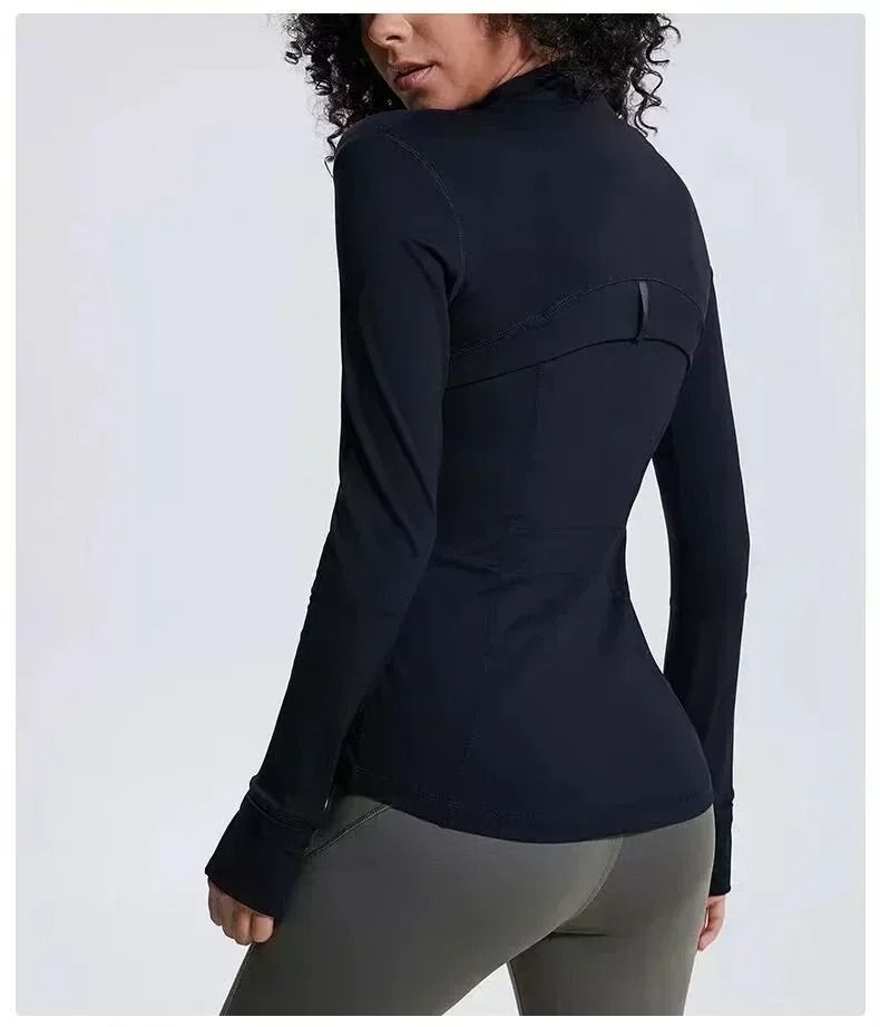 Lemon Women Defines Fleece Jacket Gym Stretch Zip Running Yoga Outerwear