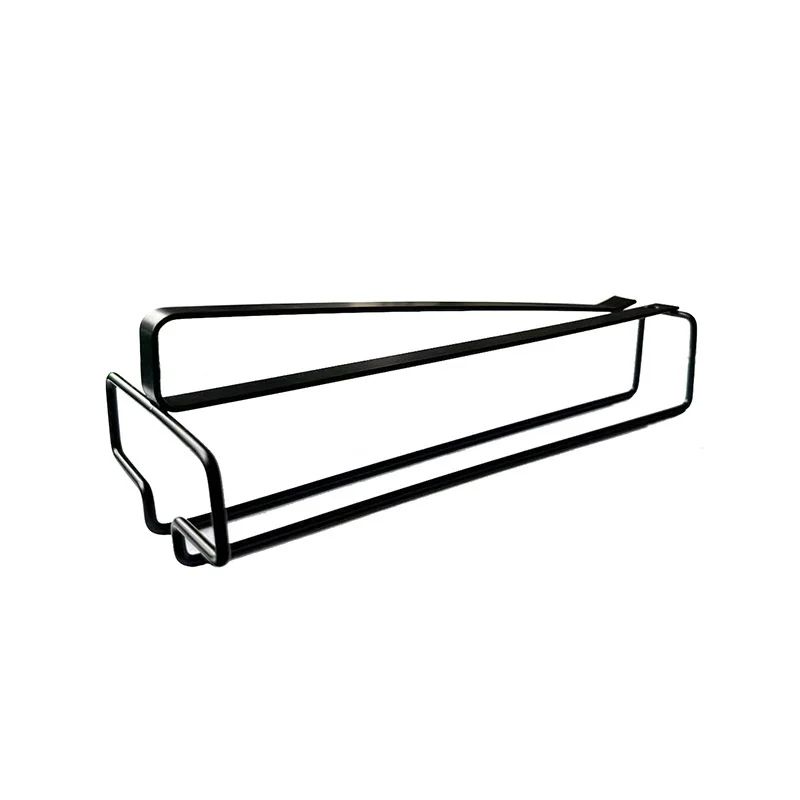 Under Cabinet Wine Glass Holder Metal Hanging Rack