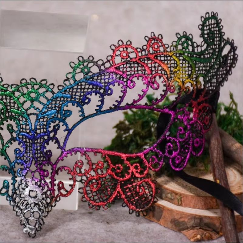 Women Lace Masquerade Eye Mask For Party And Halloween
