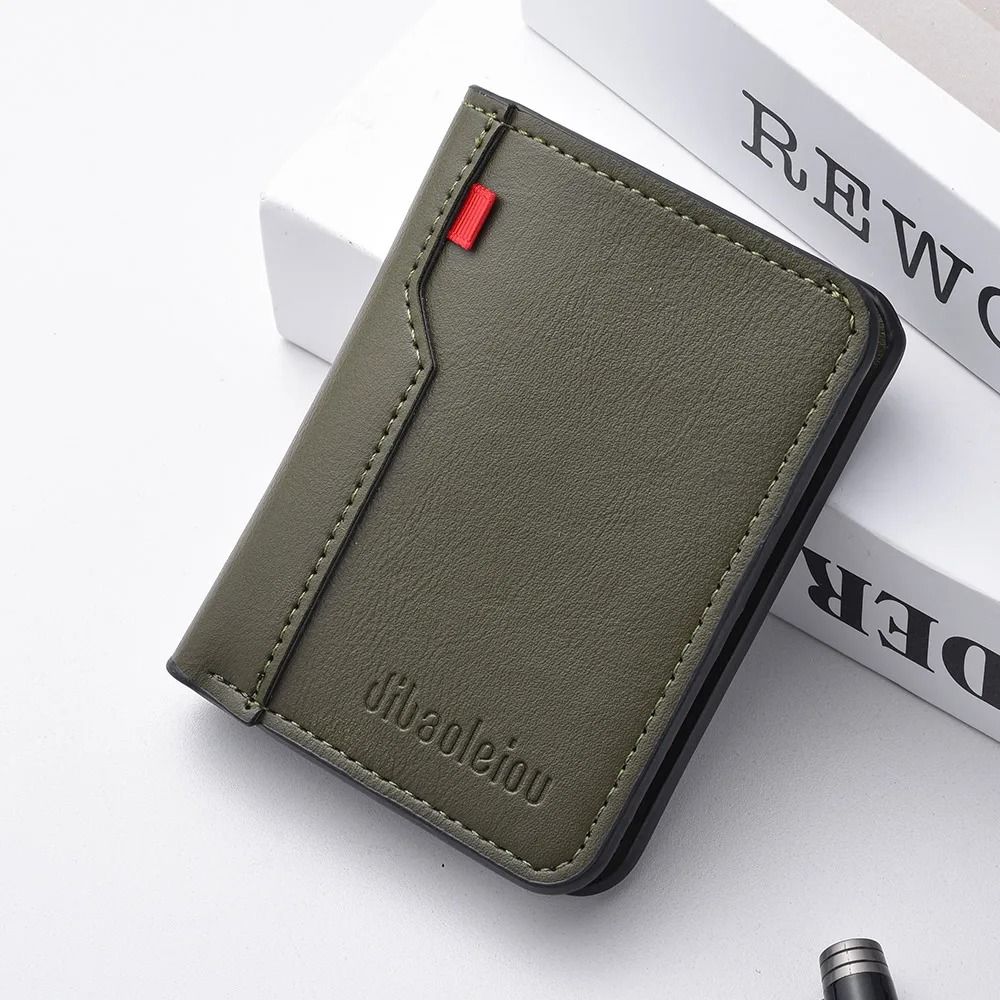 Mini PU Leather Credit Card Wallet Holder