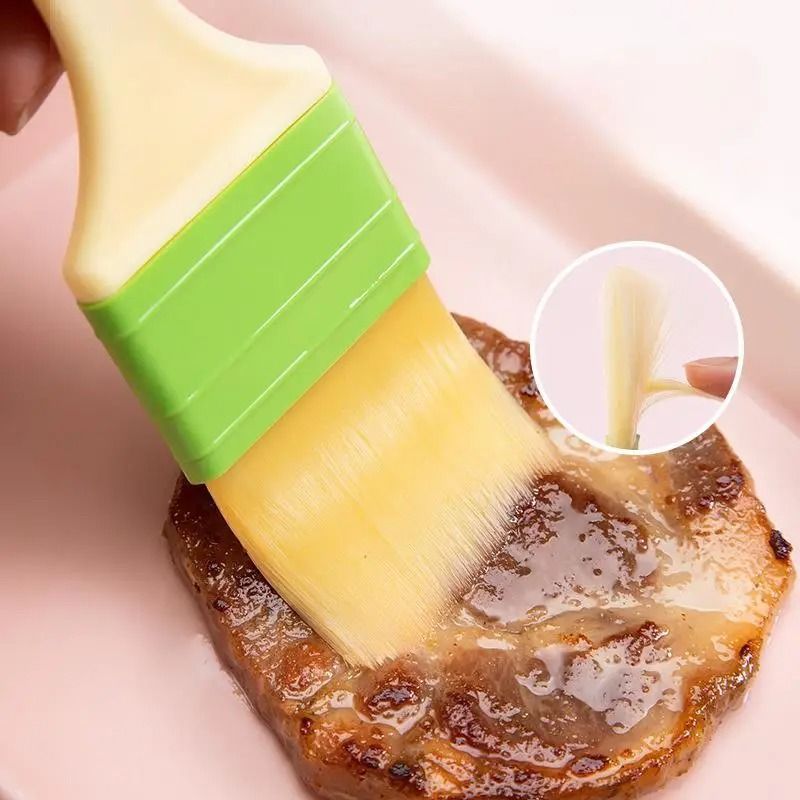 High-Temperature Silicone Oil Brush for Barbecue, Baking, and Kitchen Pancakes