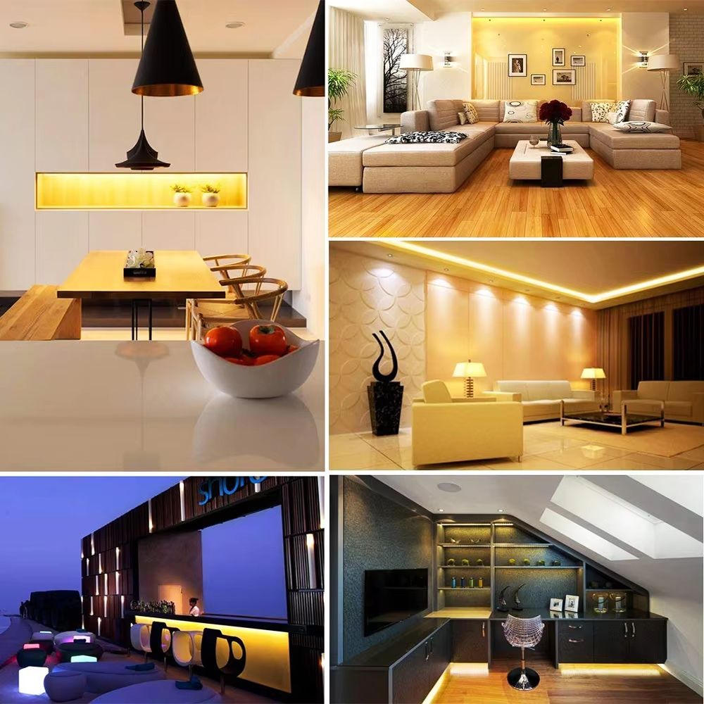 LumiFlex COB LED Strip Light – 3mm/5mm Ultra-Slim Dimmable 12V/24V High-CRI Lighting