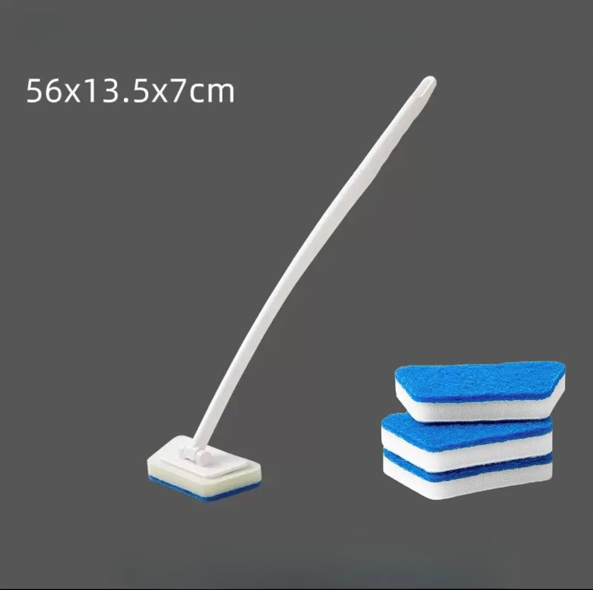 Bathroom Wall Hanging Long Handle Cleaning Brush