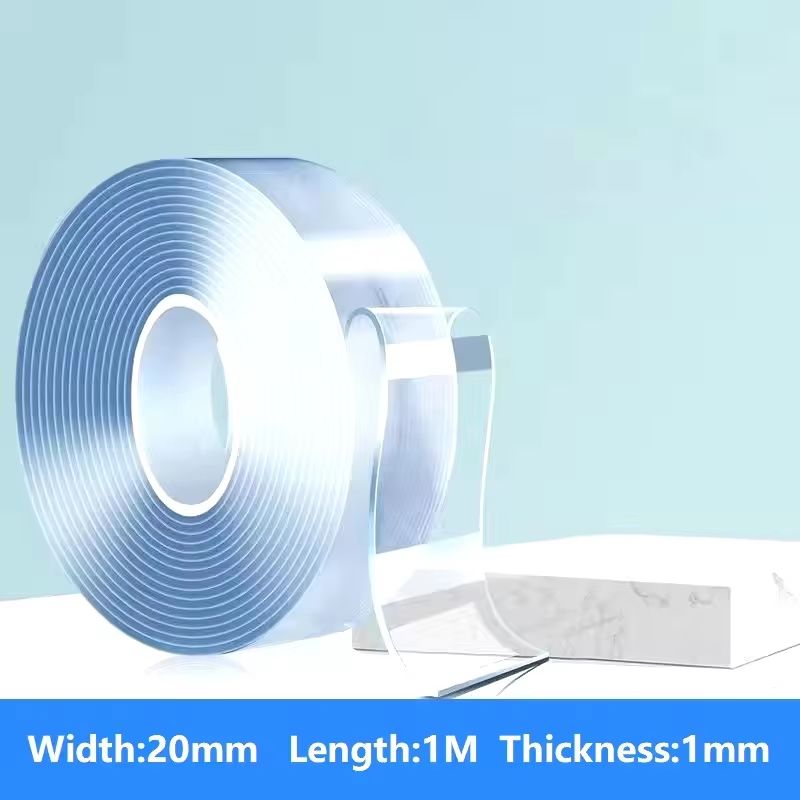 Nano Tape Traceless Double Sided Transparent Adhesive Tape (3.3ft / 9.8ft / 16.4ft)