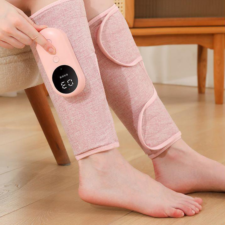 Air Pressure Calf Hot Compress Massager, Wireless Smart Leg Massager, 3 Mode Adjustable Relax Foot Calf Muscle