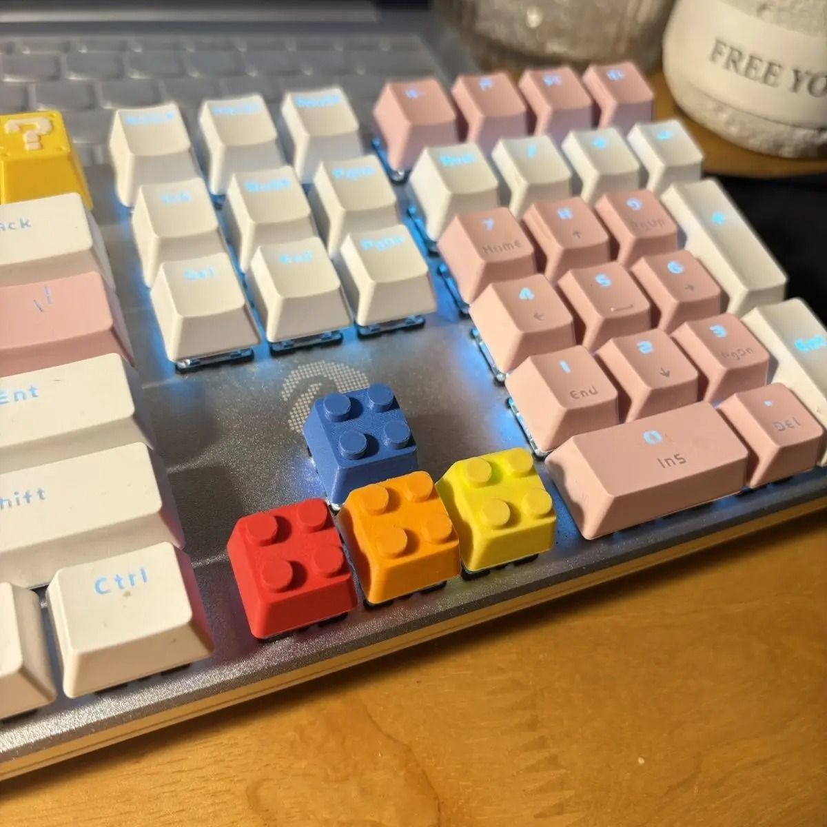 3D Printed Creative Keycaps – Directional & WASD Sets – High-Yield Peripheral Interaction Hub