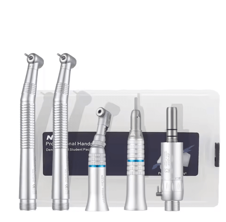 NSK FX Dual Drive Dental Handpiece Set 11 Contra Angle and High Speed Turbine