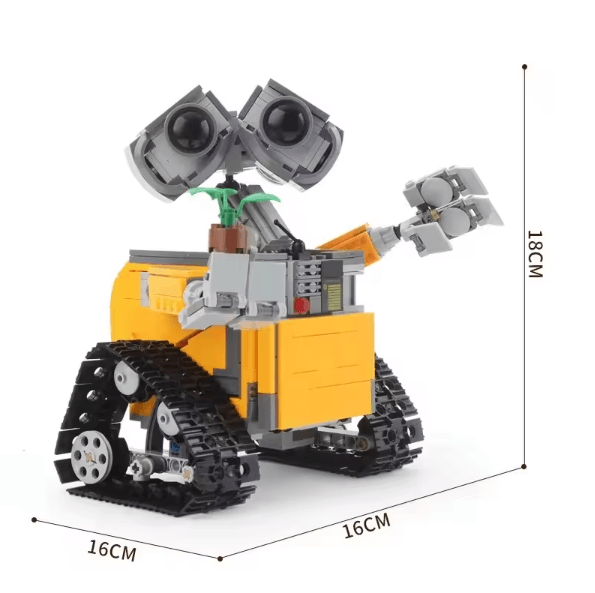 687PCS Wall-E Robot Building Blocks Set – DIY Assembly STEM Toy & Collectible Model