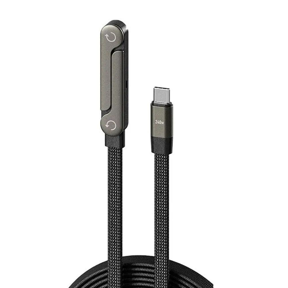 2 in 1 Fast Charging Cable with Phone Stand