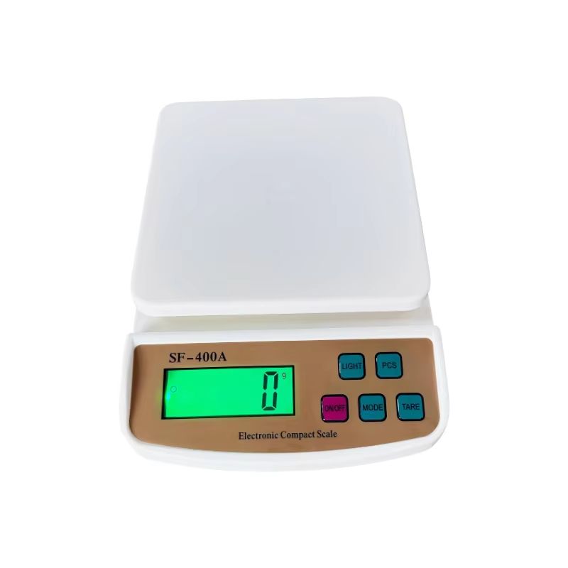 22 lb Precision Digital Kitchen Scale 0.04 oz Accuracy LCD Display with English Buttons
