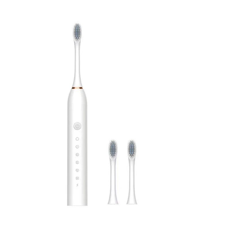 Ultrasonic Deep Clean Waterproof Electric Toothbrush with 6 Modes & DuPont Bristles